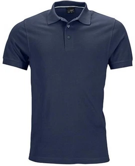 James & Nicholson Poloshirt Herren Pima Polo Dunkelblau/Blau