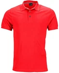 James & Nicholson Poloshirt Herren Pima Polo Rot/Dunkelrot