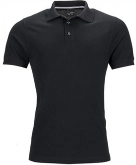 James & Nicholson Poloshirt Herren Pima Polo Dunkelblau/Schwarz/Dunkelgrau/Blau