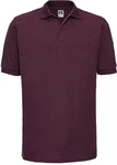 Russell Poloshirt Herren Dunkelrot/Lila/Bordeaux/Rosa