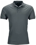 James & Nicholson Poloshirt Herren Elastic Polo Piqu Grau/Dunkelgrau/Hellgrau/Dunkelblau