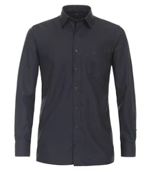 CASAMODA Businesshemd Comfort Fit Kentkragen Dunkelblau/Grau/Schwarz/Dunkelgrau