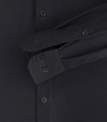 CASAMODA Businesshemd Comfort Fit Kentkragen Dunkelblau/Grau/Schwarz/Dunkelgrau