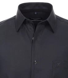 CASAMODA Businesshemd Comfort Fit Kentkragen Dunkelblau/Grau/Schwarz/Dunkelgrau