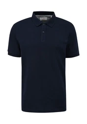 s.Oliver Poloshirt Basic Dunkelblau/Blau