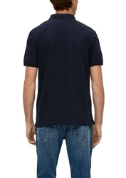 s.Oliver Poloshirt Basic Dunkelblau/Blau