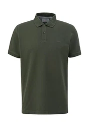 s.Oliver Poloshirt Dunkelgrün/Khaki