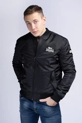Lonsdale Herren Jacke Tern Hill Schwarz/Braun/Hellblau/Grau