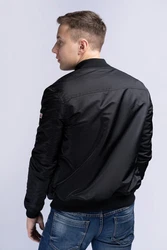 Lonsdale Herren Jacke Tern Hill Schwarz/Braun/Hellblau/Grau