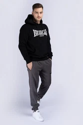 Lonsdale Kapuzensweatshirt WOLTERTON (113863) Black/White (113863)