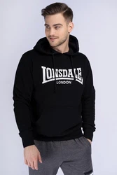 Lonsdale Kapuzensweatshirt WOLTERTON (113863) Black/White (113863)