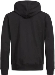 Lonsdale Kapuzenpullover Linford Schwarz/Dunkelgrau/Beige
