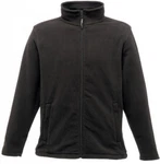 Regatta Professional Fleecejacke Micro Full Zip Schwarz/Dunkelgrau/Grau