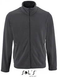 SOLS Fleecejacke Herren Norman Dunkelgrau/Grau/Hellgrau