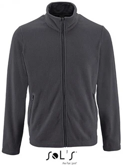 SOLS Fleecejacke Herren Norman Dunkelgrau/Grau/Hellgrau SOLS Fleecejacke Herren Norman Dunkelgrau/Grau/Hellgrau