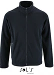 SOLS Fleecejacke Herren Norman Dunkelblau/Blau/Hellblau