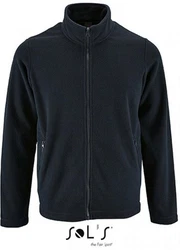 SOLS Fleecejacke Herren Norman Dunkelblau/Blau/Hellblau