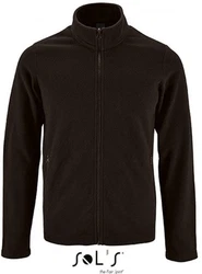 SOLS Fleecejacke Herren Norman Dunkelbraun/Schwarz/Braun/Khaki/Dunkelgrün