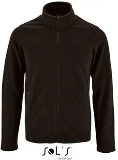 SOLS Fleecejacke Herren Norman Dunkelbraun/Schwarz/Braun/Khaki/Dunkelgrün SOLS Fleecejacke Herren Norman Dunkelbraun/Schwarz/Braun/Khaki/Dunkelgrün