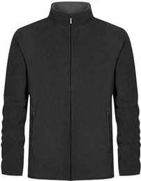 Fleecejacke Herren Double Fleece Jacket, verdeckter Reiverschluss