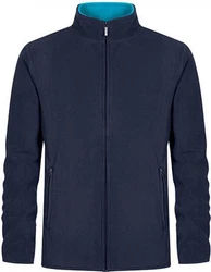 Promodoro Fleecejacke Double Fleece Jacket Herren Dunkelblau/Blau