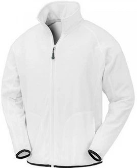 Result Fleecejacke Recycled Microfleece Jacket Creme/Weiß