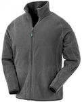 Result Fleecejacke Recycled Microfleece Jacket Dunkelgrau/Grau/Hellgrau/Grün