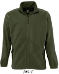 SOLS Fleecejacke North Herren Jacke Dunkelgrün