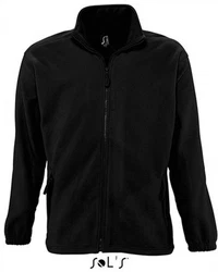 SOLS Fleecejacke North Herren Jacke Schwarz