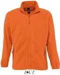 SOLS Fleecejacke North Herren Jacke Orange SOLS Fleecejacke North Herren Jacke Orange