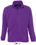 SOLS Fleecejacke North Herren Jacke Fliederfarben/Dunkelblau/Lila SOLS Fleecejacke North Herren Jacke Fliederfarben/Dunkelblau/Lila