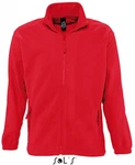 SOLS Fleecejacke North Herren Jacke Rot/Dunkelrot SOLS Fleecejacke North Herren Jacke Rot/Dunkelrot