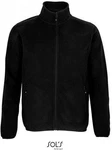 SOLS Fleecejacke Factor Zipped Herren Schwarz