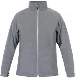 Promodoro Fleecejacke mit Stehkragen Hellgrau/Grau/Dunkelgrau