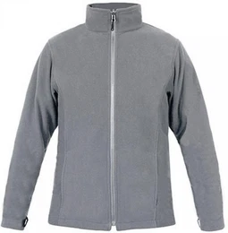 Fleecejacke Herrn Fleece Jacke mit Stehkragen