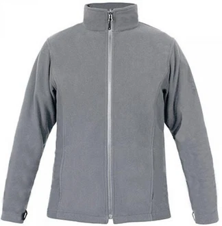 Promodoro Fleecejacke mit Stehkragen Hellgrau/Grau/Dunkelgrau