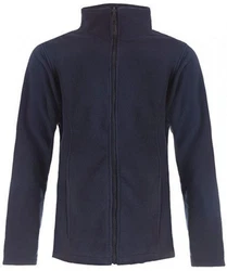 Promodoro Fleecejacke mit Stehkragen Dunkelblau/Blau