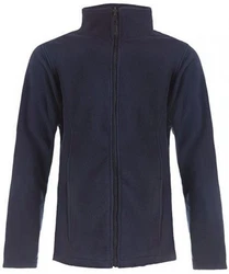 Promodoro Fleecejacke mit Stehkragen Dunkelblau/Blau