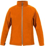 Promodoro Fleecejacke mit Stehkragen Orange/Braun
