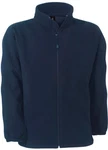 B&C Fleecejacke Fleece WindProtek Dunkelblau/Blau/Hellblau