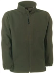 B&C Fleecejacke Fleece WindProtek Dunkelgrün/Khaki