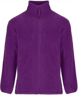 Roly Fleecejacke Artic mit hohem Kragen Lila/Fliederfarben/Dunkelblau