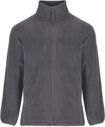 Roly Fleecejacke Artic mit hohem Kragen Dunkelgrau/Grau/Hellgrau
