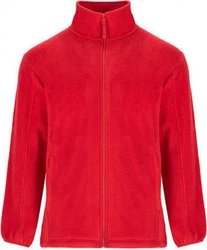Roly Fleecejacke Artic mit hohem Kragen Rot/Dunkelrot