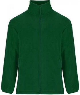 Roly Fleecejacke Artic mit hohem Kragen Dunkelgrün/Grün