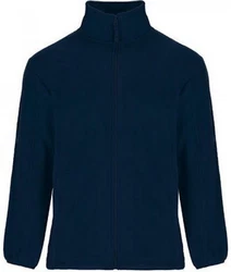 Roly Fleecejacke Artic mit hohem Kragen Dunkelblau/Blau