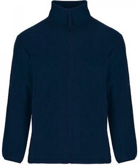 Roly Fleecejacke Artic mit hohem Kragen Dunkelblau/Blau