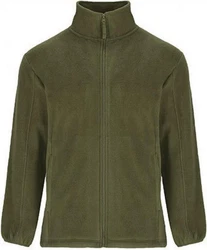 Roly Fleecejacke Artic mit hohem Kragen Dunkelgrün