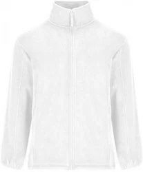 Roly Fleecejacke Artic mit hohem Kragen Grau/Weiß/Creme