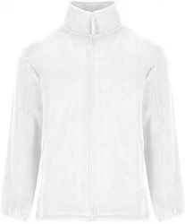 Roly Fleecejacke Artic mit hohem Kragen Grau/Weiß/Creme
